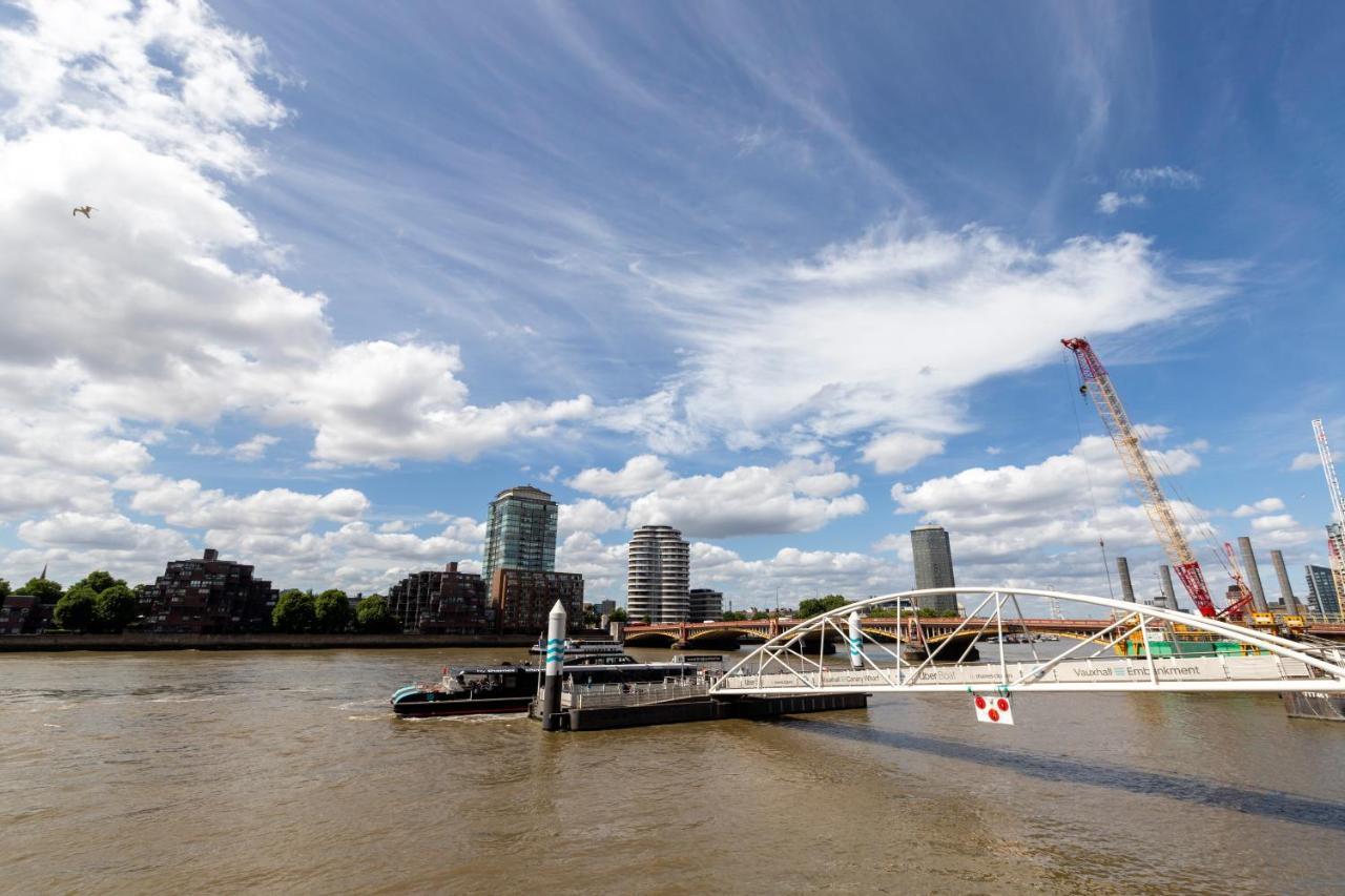 Apartamento Beautiful River View Close To London Eye Exterior foto